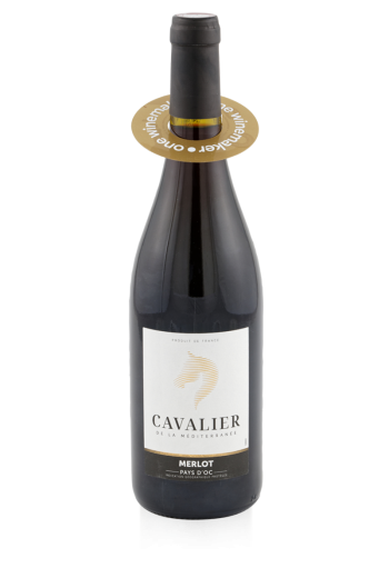 CAVALIER DE LA MÉDITERRANÉE 2023 MERLOT PAYS D'OC 75CL