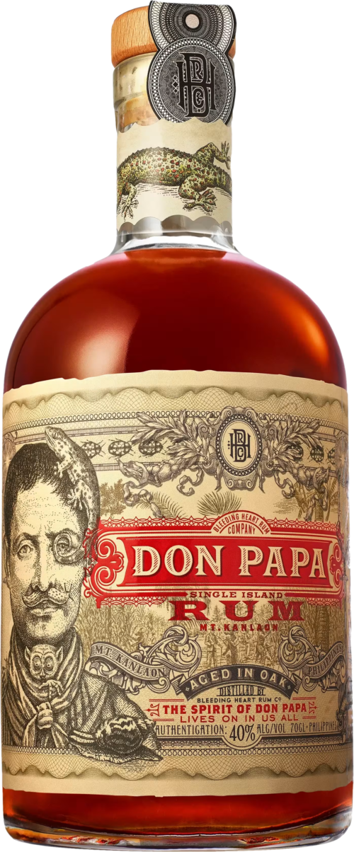 DON PAPA SINGLE ISLAND RUM 70CL