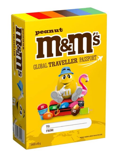 M&M'S PEANUT PASSEPORT 315G