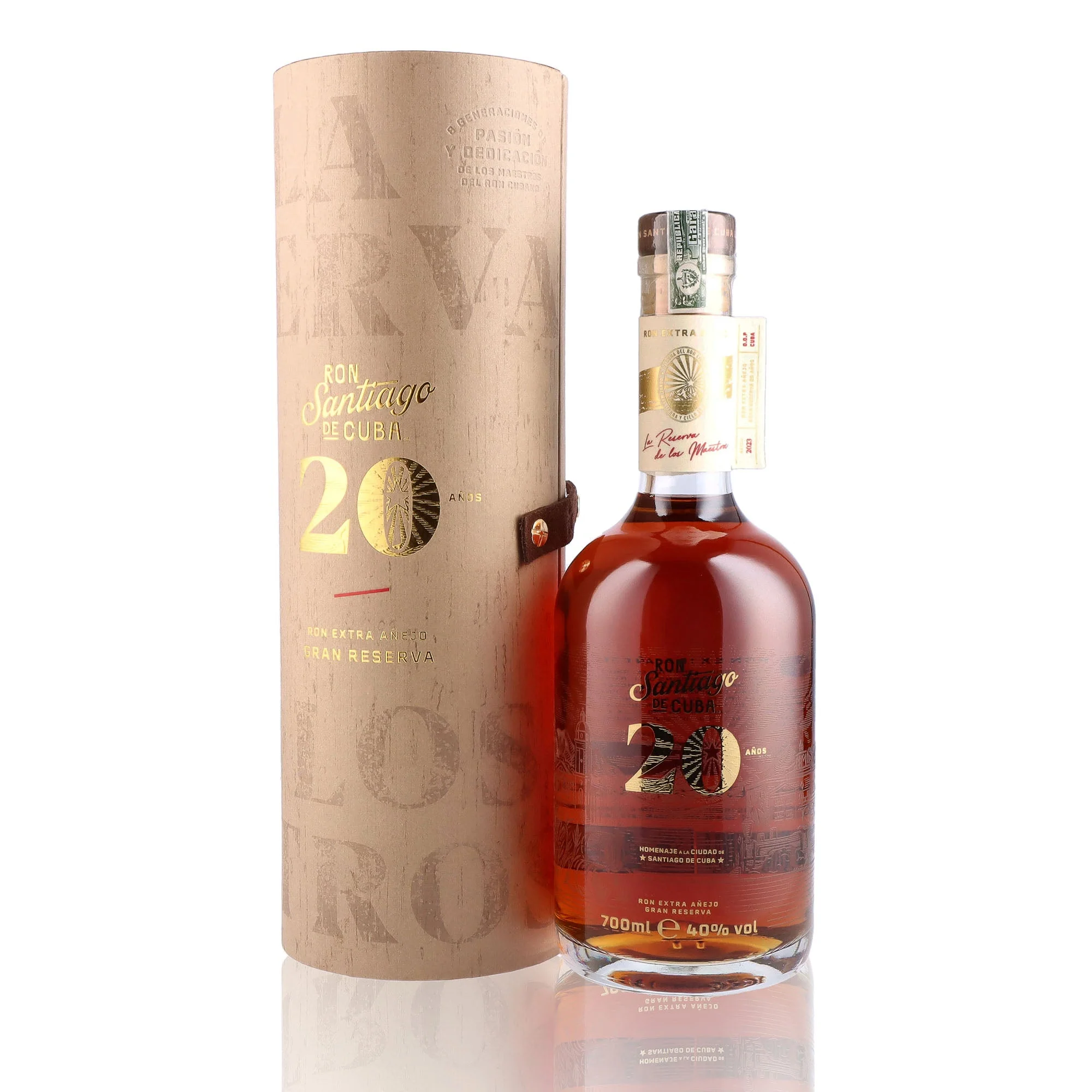 RON SANTIAGO DE CUBA 20 ANS 70CL