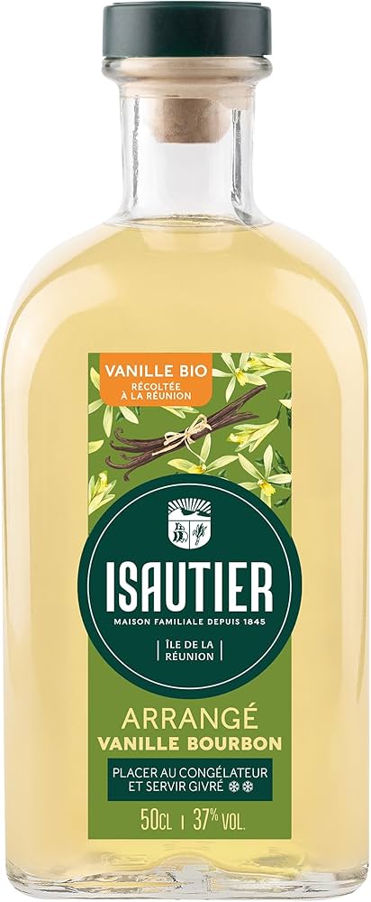 ISAUTIER BOURBON VANILLA 37% 50CL