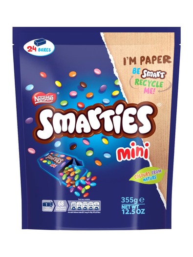SMARTIES MINI SHARING BAG 355G