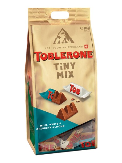 TOBLERONE CRUNCHY ALMOND MIX 240GR