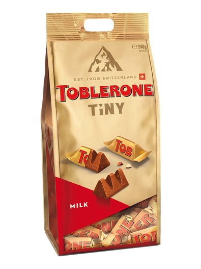 TOBLERONE TINY MILK BAG 240GR