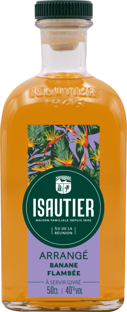 ISAUTIER ARRANGÉ BANANE FLAMBÉE 40% 50CL