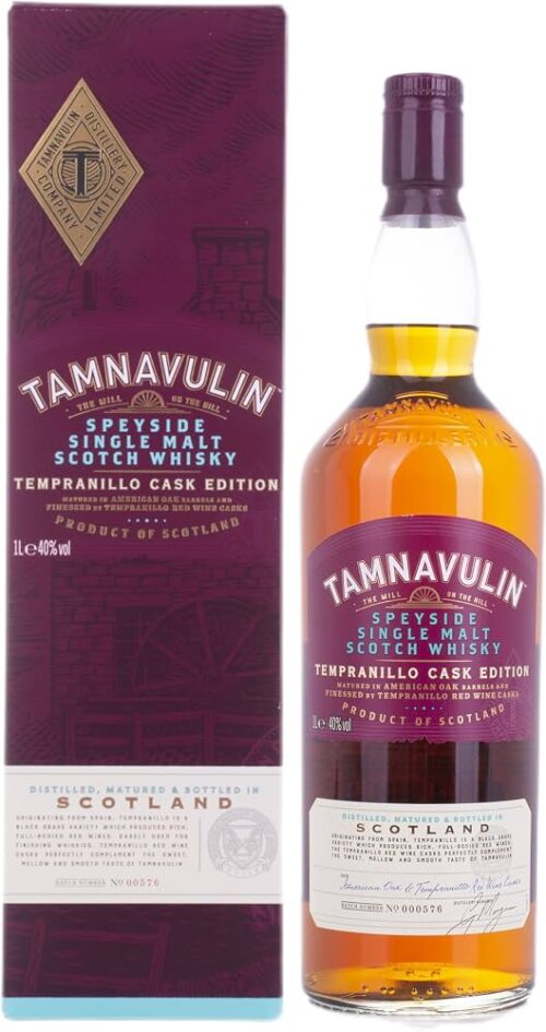TAMNAVULIN TEMPRANILLO 40% 1L