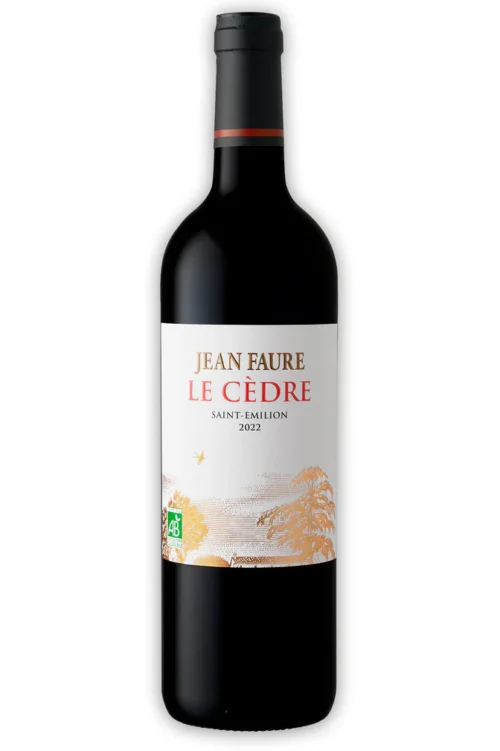 JEAN FAURE LE CÈDRE 2022 SAINT-ÉMILION 75CL