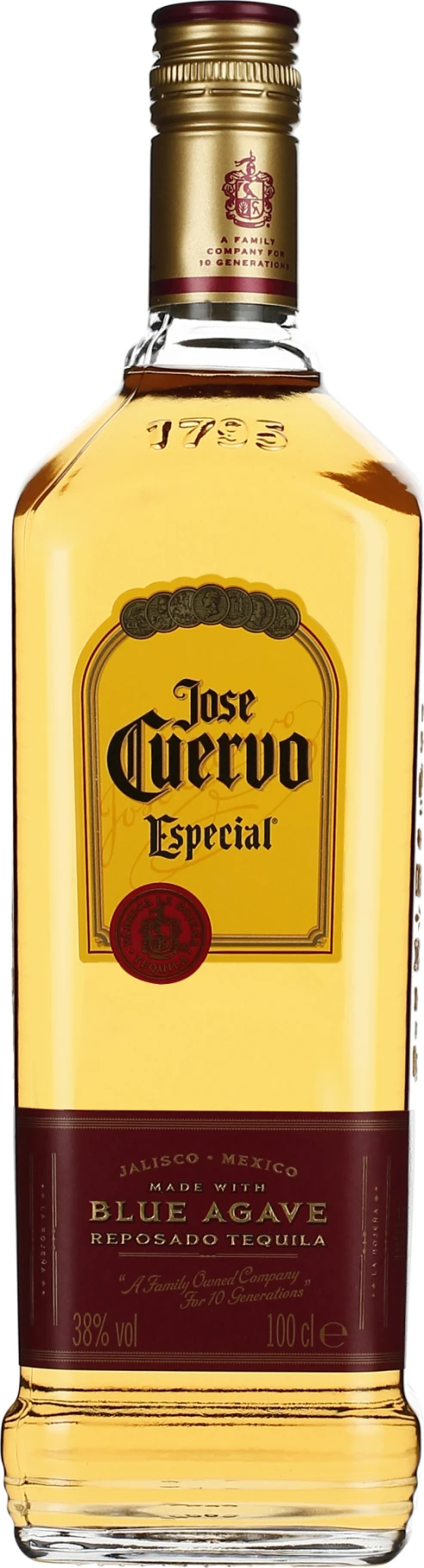 JOSE CUERVO GOLD 38% 1L