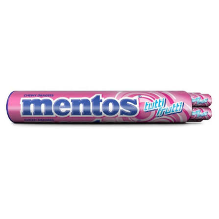 MENTOS JUMBOROLLS TUTTI FRUTTI 8 PACK 296GR